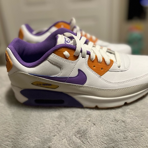 Nike Air Max 90 White/Grape - Picture 7 of 7